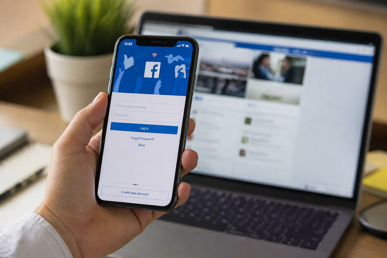 Comment se connecter automatiquement sur Facebook